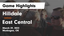 Hilldale  vs East Central Game Highlights - March 29, 2022