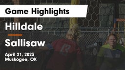 Hilldale  vs Sallisaw  Game Highlights - April 21, 2023