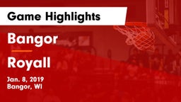 Bangor  vs Royall  Game Highlights - Jan. 8, 2019