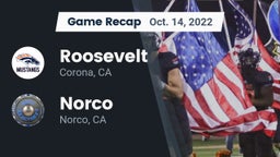 Recap: Roosevelt  vs. Norco  2022