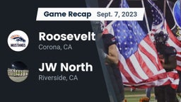 Recap: Roosevelt  vs. JW North  2023