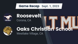 Recap: Roosevelt  vs. Oaks Christian School 2023