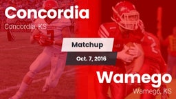 Matchup: Concordia vs. Wamego  2016