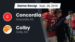 Recap: Concordia  vs. Colby  2018