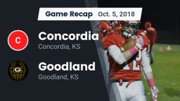 Recap: Concordia  vs. Goodland  2018