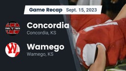 Recap: Concordia  vs. Wamego  2023