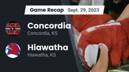 Recap: Concordia  vs. Hiawatha  2023