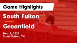 South Fulton  vs Greenfield  Game Highlights - Dec. 8, 2020