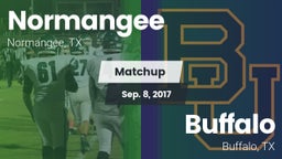 Matchup: Normangee High vs. Buffalo  2017