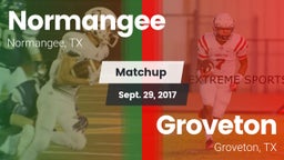 Matchup: Normangee High vs. Groveton  2017