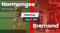 Matchup: Normangee High vs. Bremond  2018