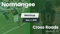 Matchup: Normangee High vs. Cross Roads  2018