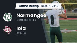 Recap: Normangee  vs. Iola  2019