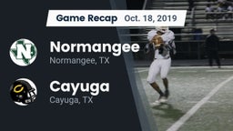 Recap: Normangee  vs. Cayuga  2019