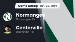 Recap: Normangee  vs. Centerville  2019