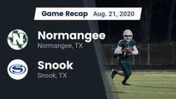 Recap: Normangee  vs. Snook  2020
