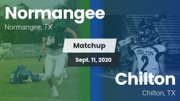 Matchup: Normangee High vs. Chilton  2020