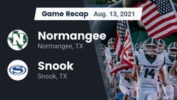 Recap: Normangee  vs. Snook  2021