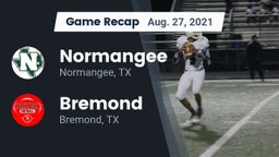 Recap: Normangee  vs. Bremond  2021