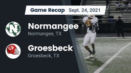 Recap: Normangee  vs. Groesbeck  2021