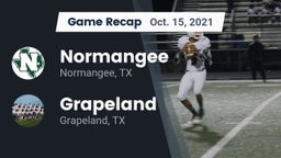 Recap: Normangee  vs. Grapeland  2021