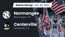 Recap: Normangee  vs. Centerville  2021