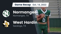 Recap: Normangee  vs. West Hardin  2022