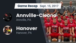 Recap: Annville-Cleona  vs. Hanover  2017