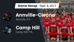 Recap: Annville-Cleona  vs. Camp Hill  2017