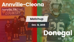 Matchup: Annville-Cleona vs. Donegal  2018