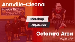 Matchup: Annville-Cleona vs. Octorara Area  2019