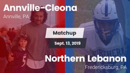 Matchup: Annville-Cleona vs. Northern Lebanon  2019