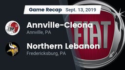 Recap: Annville-Cleona  vs. Northern Lebanon  2019