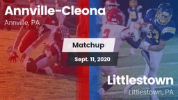 Matchup: Annville-Cleona vs. Littlestown  2020