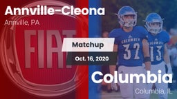 Matchup: Annville-Cleona vs. Columbia  2020