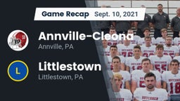 Recap: Annville-Cleona  vs. Littlestown  2021