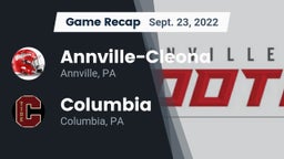 Recap: Annville-Cleona  vs. Columbia  2022