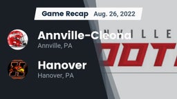 Recap: Annville-Cleona  vs. Hanover  2022