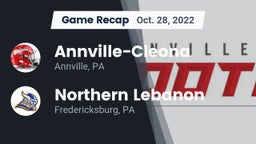 Recap: Annville-Cleona  vs. Northern Lebanon  2022