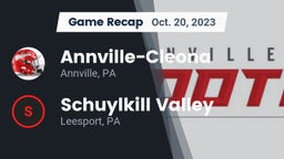 Recap: Annville-Cleona  vs. Schuylkill Valley  2023