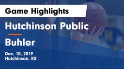 Hutchinson Public  vs Buhler  Game Highlights - Dec. 10, 2019