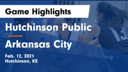 Hutchinson Public  vs Arkansas City  Game Highlights - Feb. 12, 2021
