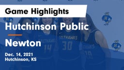 Hutchinson Public  vs Newton  Game Highlights - Dec. 14, 2021