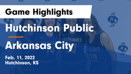 Hutchinson Public  vs Arkansas City  Game Highlights - Feb. 11, 2022