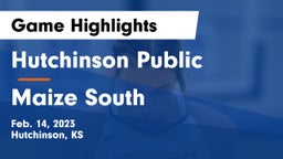Hutchinson Public  vs Maize South  Game Highlights - Feb. 14, 2023