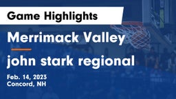Merrimack Valley  vs john stark regional  Game Highlights - Feb. 14, 2023