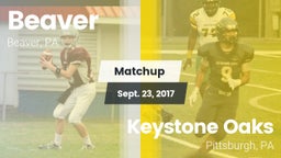 Matchup: Beaver vs. Keystone Oaks  2017