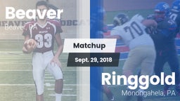 Matchup: Beaver vs. Ringgold  2018