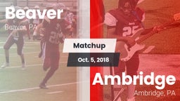 Matchup: Beaver vs. Ambridge  2018