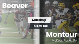 Matchup: Beaver vs. Montour  2018